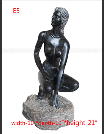 Modern abstract artwork combining traditional stone carving with innovative contemporary design