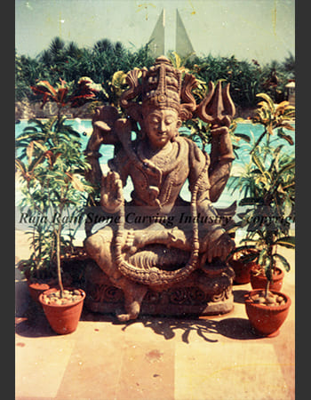 Government office stone relief carving showcasing regional cultural heritage